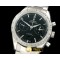 오메가 Speedmaster Moon Watch SS/SS Black Stick A7750 -OMG0359A