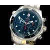 오메가 Seamaster Pro 300M Chrono SS/SS Blue A7750 -OMG0363