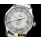 오메가 Deville Hour Vision Co Axial SS/SS White M8205 -OMG0377