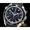 오메가 Planet Ocean Chrono SS/RU Black JHF A7750 -OMG0457E