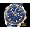 오메가 Planet Ocean Chrono RG/SS/RU Blue Asia7750 Mod 9301 -OMG0468A