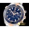오메가 Planet Ocean Chrono RG/SS Blue Asia7750 Mod 9301 -OMG0468D