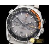 오메가 POcean Chrono Blk/Org SS/SS Grey JHF A7750 Mod9900 -OMG0521B