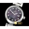 오메가 Deville Ladymatic SS/SS Black MOP V6F Miyota 9105 Mod -OMG0523