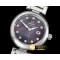 오메가 Deville Ladymatic SS/SS Black MOP V6F Miyota 9105 Mod -OMG0523