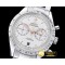 오메가 Speedmaster Chronograph SS/SS Wht/R JHF A7750 Mod9300 -OMG0524E
