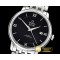 오메가 De Ville Prestige Mens SS/SS Black TWF Asia 2824 -OMG0540B