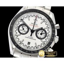 오메가 Speedmaster Moonwatch SS/SS White OMF A7750 9900 -OMG0564A