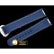 오메가 Light Blue Rubber Strap for 2018 Aqua Terra 41mm -OMGACC017A