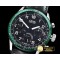 오리스 Oris Calobra Chronograph Ltd Ed Green SS/LE Blk Jap Qtz -OR011