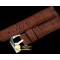 파네라이 24/22 Handsewn American Croc Leather StrapWalnut -PACC036A