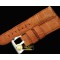 파네라이 24/22 Handsewn American Croc Leather StrapHoney -PACC036C