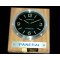 파네라이 Pam 255 Style Wall Clock Black/Beech Finish Swiss Qtz -PACC054
