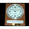 파네라이 Pam 255 Style Wall Clock White/Cherry Finish Swiss Qtz -PACC055