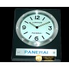 파네라이 Pam 255 Style Wall Clock White/Black Finish Swiss Qtz -PACC057