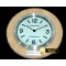 파네라이 Pam 114 Style Wall Clock White/Beech Finish Swiss Qtz -PACC059
