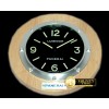 파네라이 Pam 112 Style Wall Clock Black/Beech Finish Swiss Qtz -PACC060