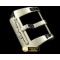 파네라이 Steel Polished Embossed Submarine Buckle 24mm c/w box -PACC076