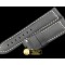 파네라이 24/22 Calf Leather Black/White Stitches for 44mm Pam -PACC080E