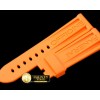 파네라이 24/22 Orange Rubber Strap for 44mm Pams -PACC081C