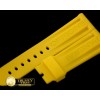 파네라이 24/22 Yellow Rubber Strap for 44mm Pams -PACC084B