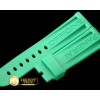 파네라이 24/22 Green Rubber Strap for 44mm Pams -PACC084D