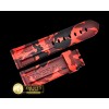 파네라이 Camo Unique Print Red Rubber 24/22 For 44mm Panerai -PACC090B
