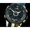 페르렛 Turbine XL SS/PVD/RU Blk/Blue Asian 2813 Decorated -PER004