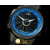 페르렛 Turbine XL PVD/RU Blk/Blue Asian 2813 Decorated -PER012