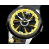 페르렛 Turbine XL SS/RU Black/Yellow Jap Quartz -PER019F