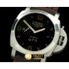 파네라이 Pam 402 1950 10 Days GMT SS/LE Black Asian 23J -PN402LE3