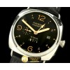 파네라이 Pam 495 Radiomir 10 days GMT SS/LE Black Asian 23J -PN495