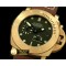 파네라이 Pam 507 Submersible Bonzo YG/LE Green SG25J Auto -PN507LE