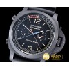 파네라이 Regatta 47mm Chrono FlyBack PVD/RU Black Asia 21J -PN526PVDRU
