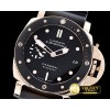 파네라이 PAM684 Lum Sub 1950 3 Day 42mm RG/RU Blk XF A23J Mod -PN684RU1