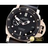 파네라이 PAM684 Lum Sub 1950 3 Day 42mm RG/RU Blk XF P9010 -PN684RU