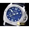 파네라이 PAM719 Submersible 1950 GMT TI/RU Blue V6F P9001 Mod -PN719SRU