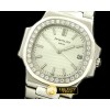 파텍필립 Nautilis Mid SS/Diam White/Sticks Asian 28242 -PP0108A