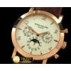 파텍필립 Classic Perpetual Calendar RG/LE White Num Asian 2813 -PP0125B