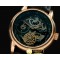 파텍필립 Skeleton Duo Time/Moon Phase RG/LE Black Asian 2813 -PP0132A