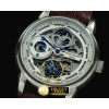 파텍필립 Skeleton Duo Time/Moon Phase SS/LE White Asian 2813 -PP0133B