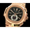 파텍필립 5980 Nautilis Chrono RG/RG Black A7750 -PP0139A