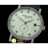 파텍필립 3919 Calatrava SS/LE White Diam Quartz -PP0141F