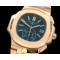 파텍필립 5980 Nautilis Chrono RG/RG Blue A7750 -PP0150B