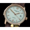 파텍필립 Calatrava Automatic RG/LE White Num Asian 2824 -PP0151A