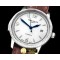 파텍필립 Calatrava Automatic SS/LE White Num Asian 2824 -PP0152C