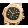 파텍필립 5980 Nautilis Chrono RG/RG Black A7750 -PP0155