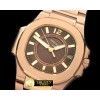 파텍필립 Nautilus 7010 Midsize 32mm Full RG BrownSwiss Qtz -PP0178B
