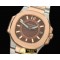 파텍필립 Nautilus 7010 Midsize 32mm TT RG BrownSwiss Qtz -PP0178D