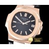파텍필립 Nautilis Jumbo 18K Wrapped RG/LE Black BP Miyota 9015 -PP0197